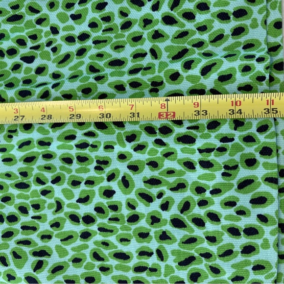 Lilly Pulitzer Green and Blue Tiger/Paisley Patterned Dress - Picture 7 of 7